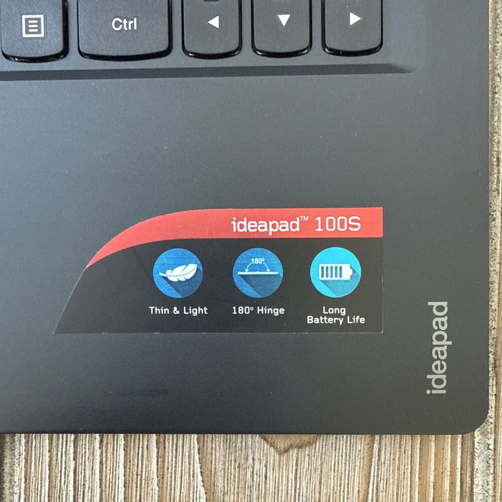 Lenovo IdeaPad 100S 14" Laptop 14IBR - Navy Blue with Power Supply - Picture 6 of 10